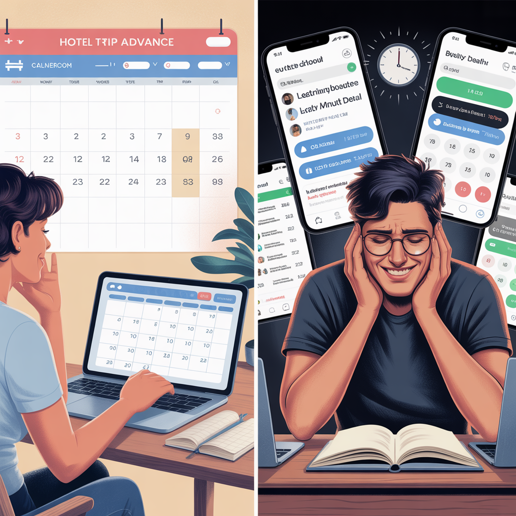 Nên đặt phòng sớm hay đặt sát ngày