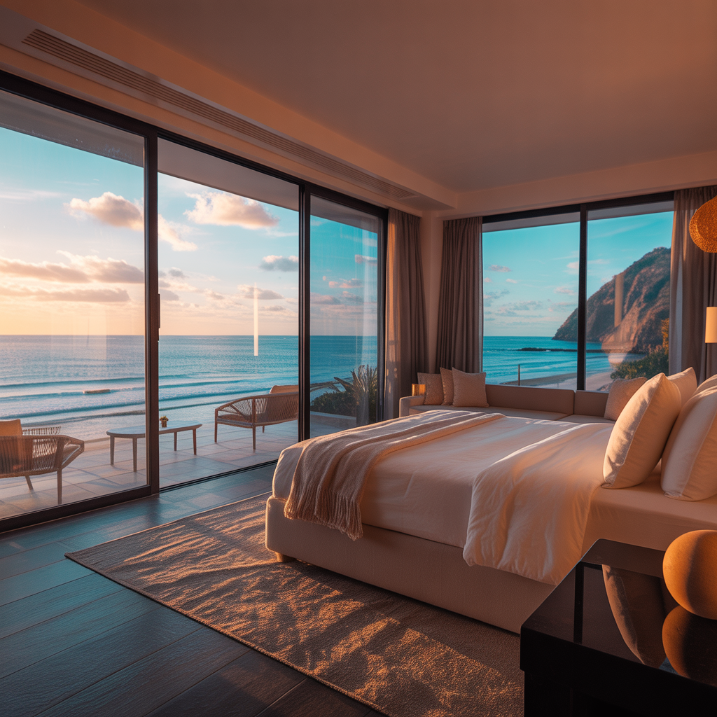 Khách sạn có view biển vs gần trung tâm