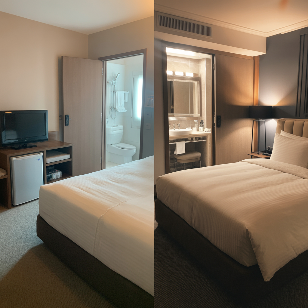 Khách sạn 3 sao vs 4 sao khác nhau thế nào