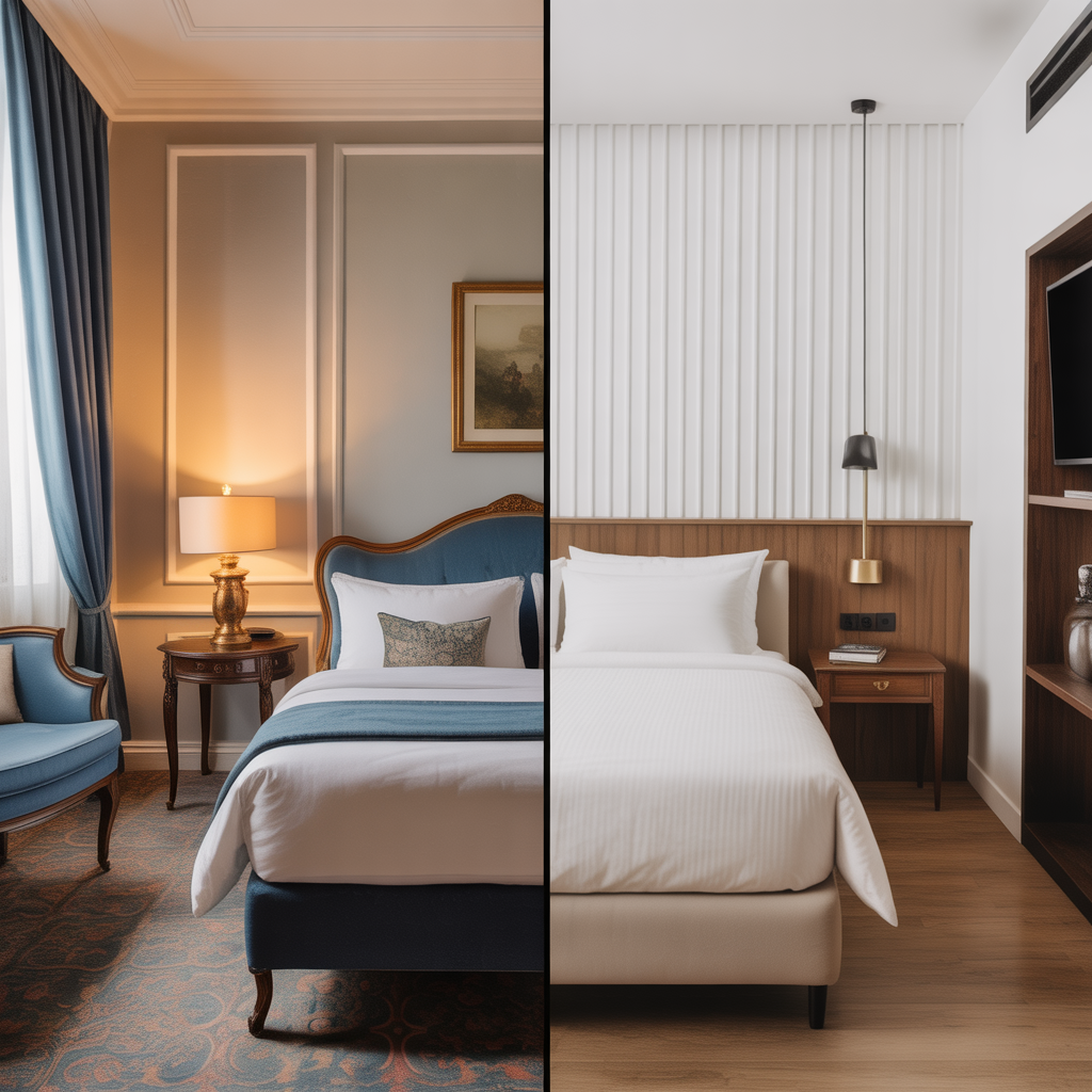 Khách sạn mới mở vs khách sạn lâu năm